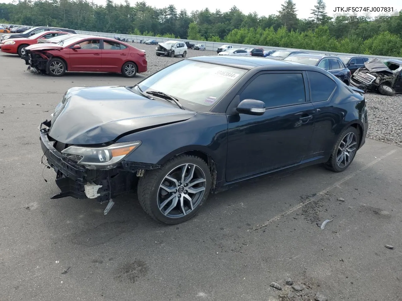 2015 Toyota Scion Tc VIN: JTKJF5C74FJ007831 Lot: 59463844