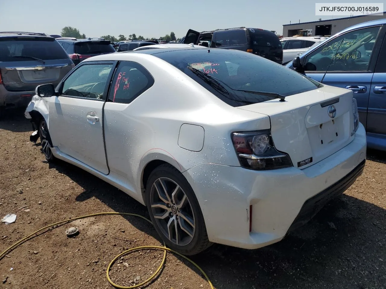 2016 Toyota Scion Tc VIN: JTKJF5C70GJ016589 Lot: 59158984