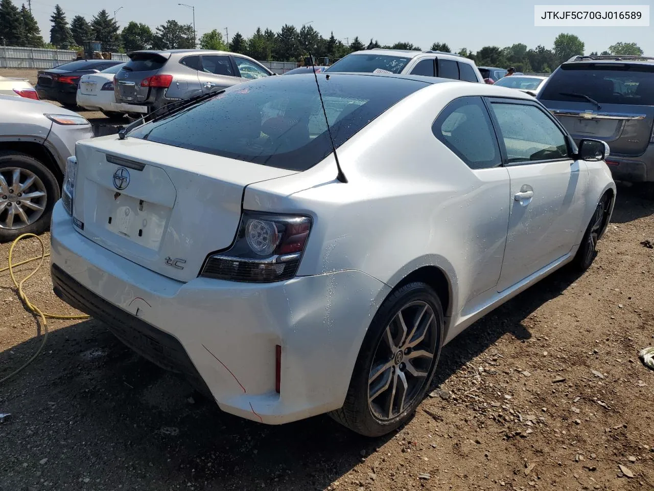 2016 Toyota Scion Tc VIN: JTKJF5C70GJ016589 Lot: 59158984