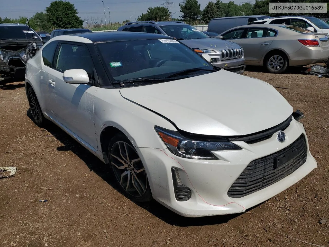 2016 Toyota Scion Tc VIN: JTKJF5C70GJ016589 Lot: 59158984