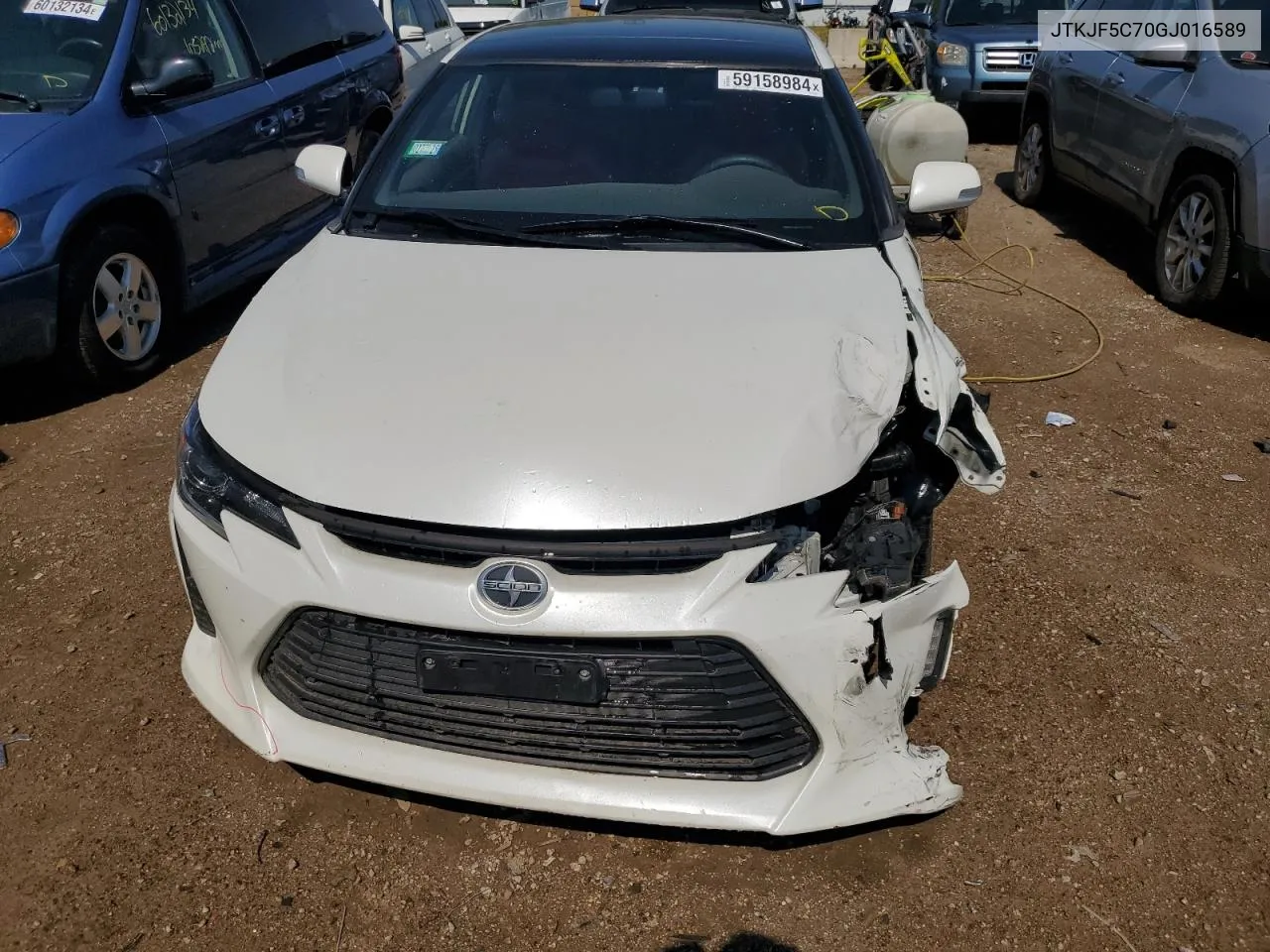 2016 Toyota Scion Tc VIN: JTKJF5C70GJ016589 Lot: 59158984