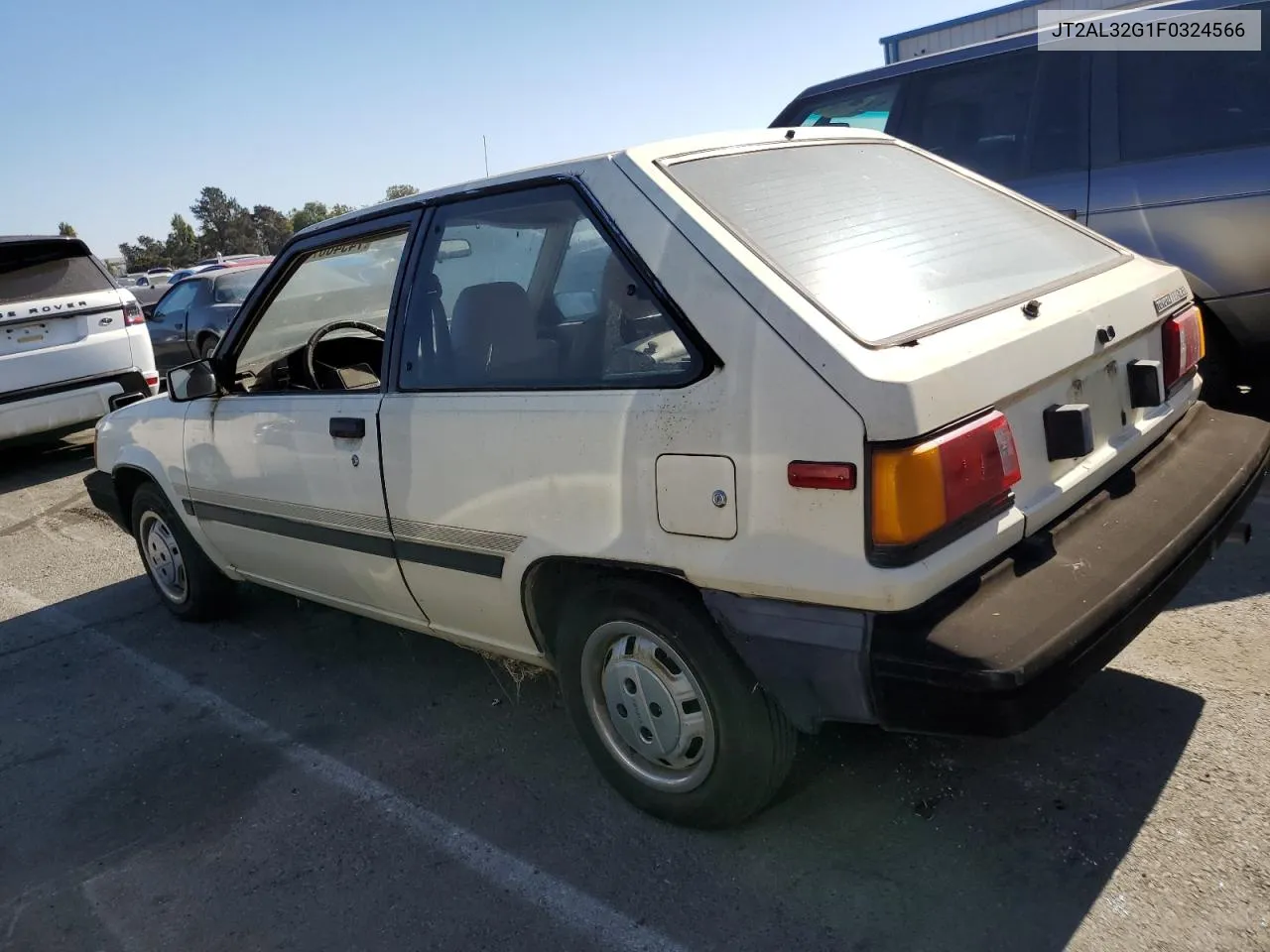 1985 Toyota Tercel Deluxe VIN: JT2AL32G1F0324566 Lot: 74340874