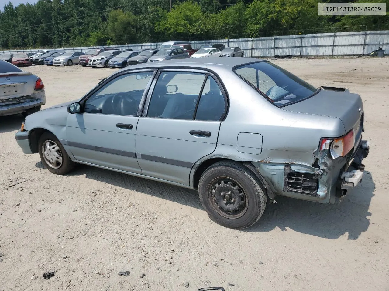 1994 Toyota Tercel Dx VIN: JT2EL43T3R0489039 Lot: 67834034