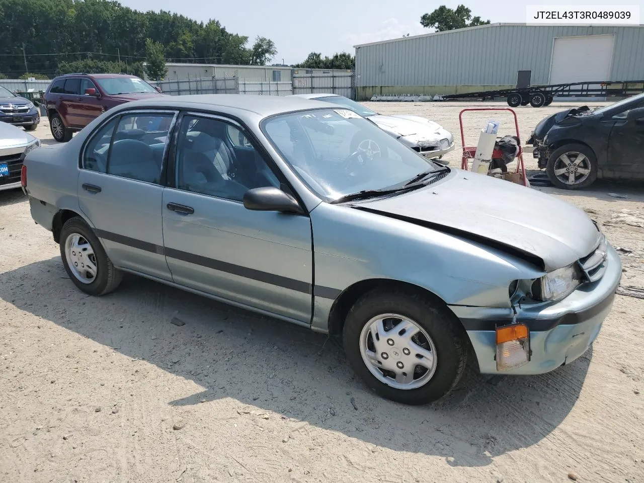 1994 Toyota Tercel Dx VIN: JT2EL43T3R0489039 Lot: 67834034