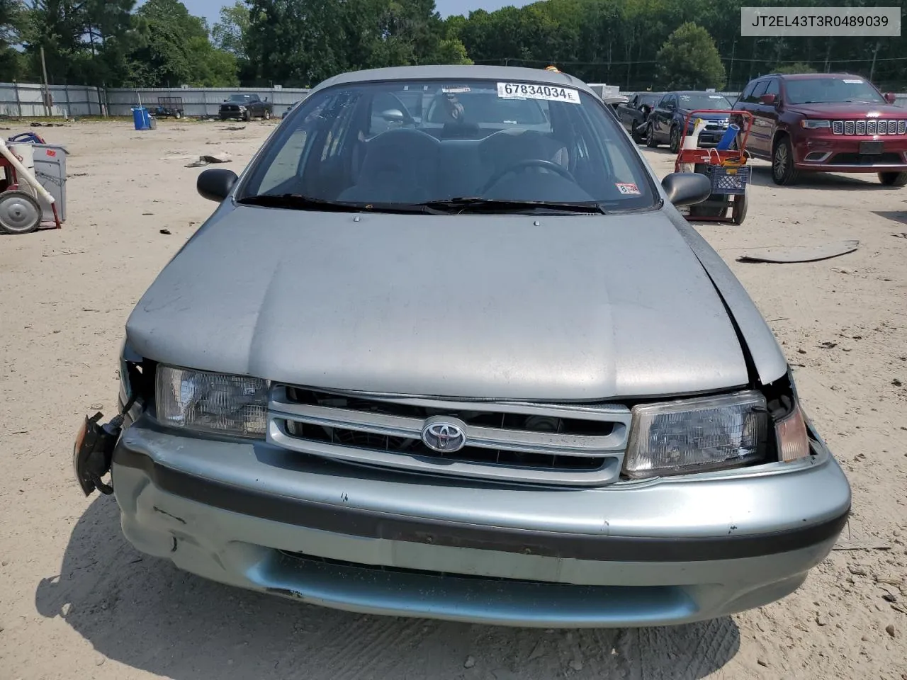 1994 Toyota Tercel Dx VIN: JT2EL43T3R0489039 Lot: 67834034