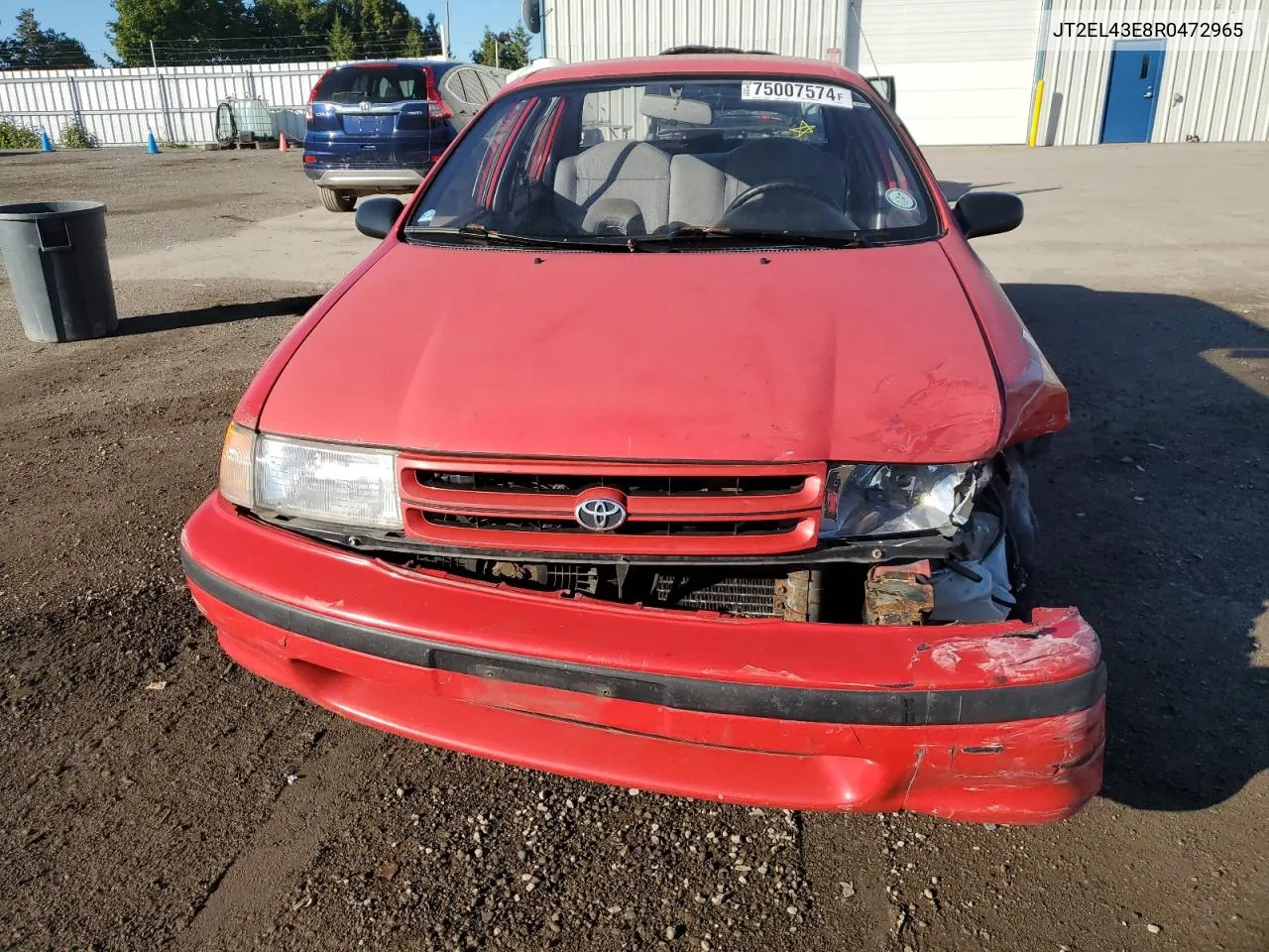 1994 Toyota Tercel Dx VIN: JT2EL43E8R0472965 Lot: 75007574