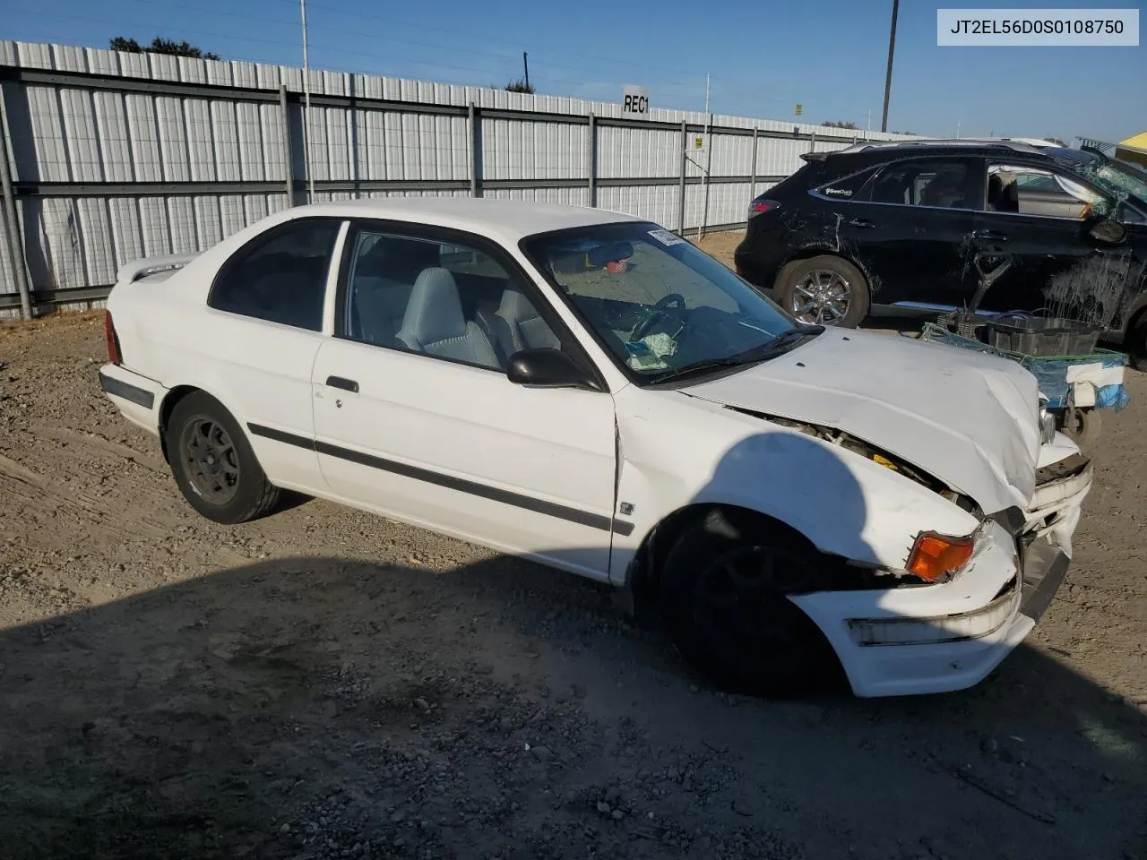 1995 Toyota Tercel Dx VIN: JT2EL56D0S0108750 Lot: 75322364