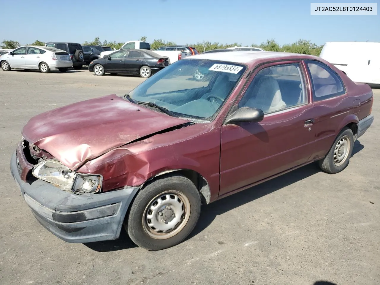 1996 Toyota Tercel Std VIN: JT2AC52L8T0124403 Lot: 66195834