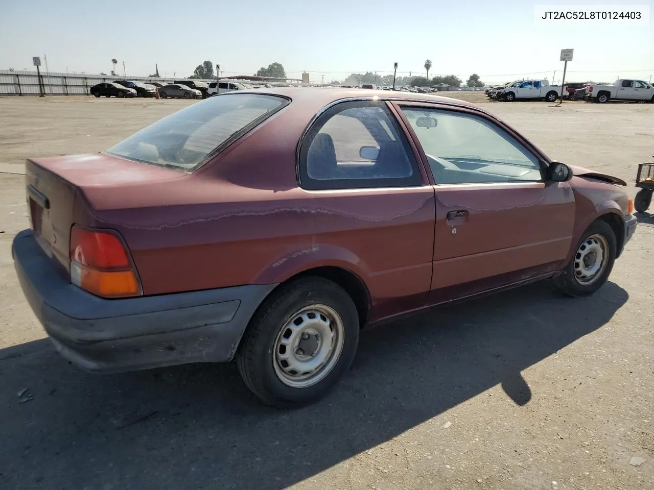 1996 Toyota Tercel Std VIN: JT2AC52L8T0124403 Lot: 66195834