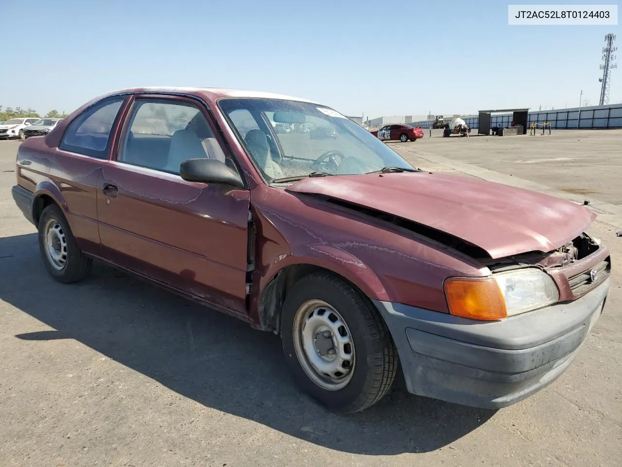 1996 Toyota Tercel Std VIN: JT2AC52L8T0124403 Lot: 66195834