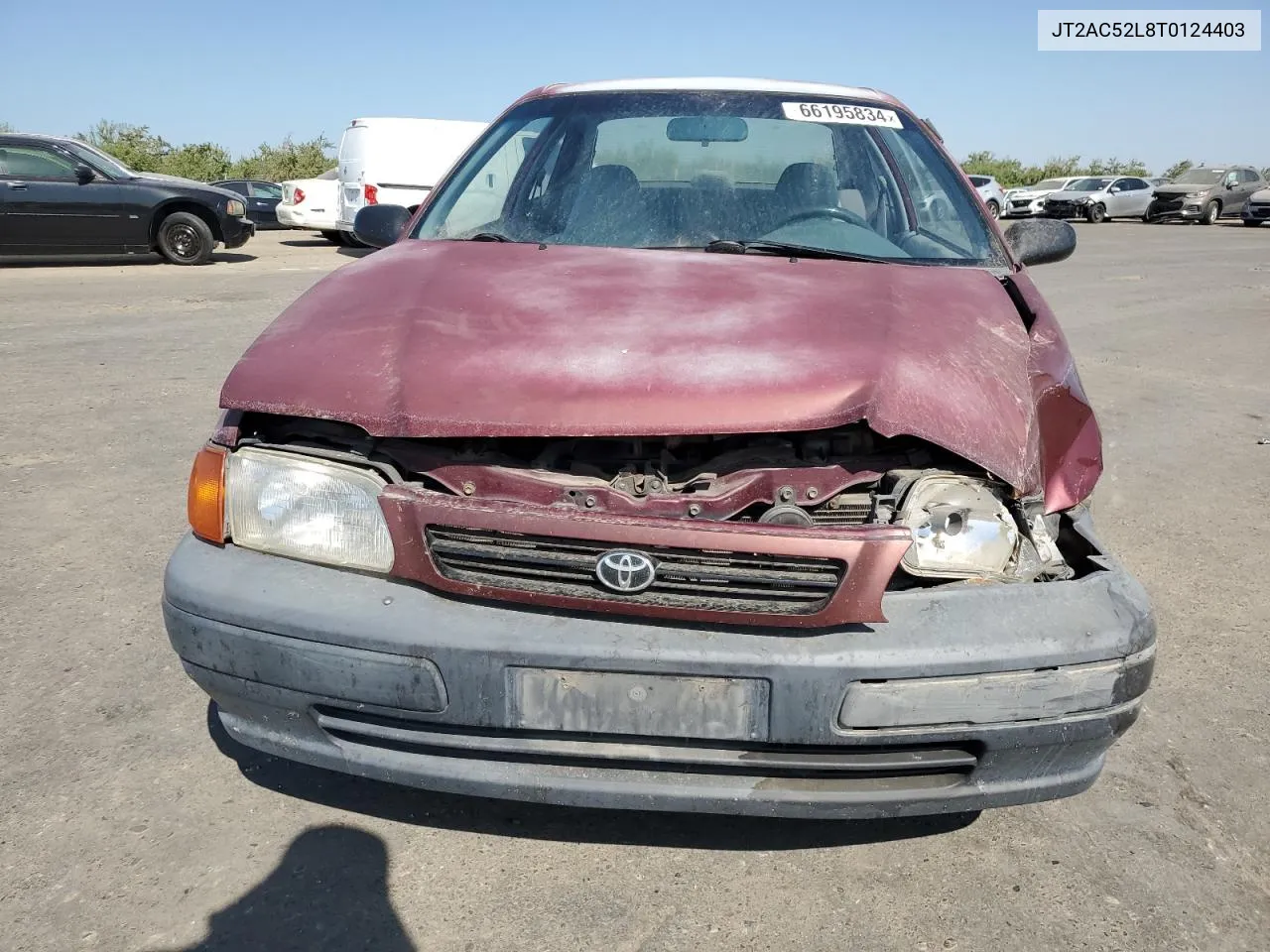 1996 Toyota Tercel Std VIN: JT2AC52L8T0124403 Lot: 66195834