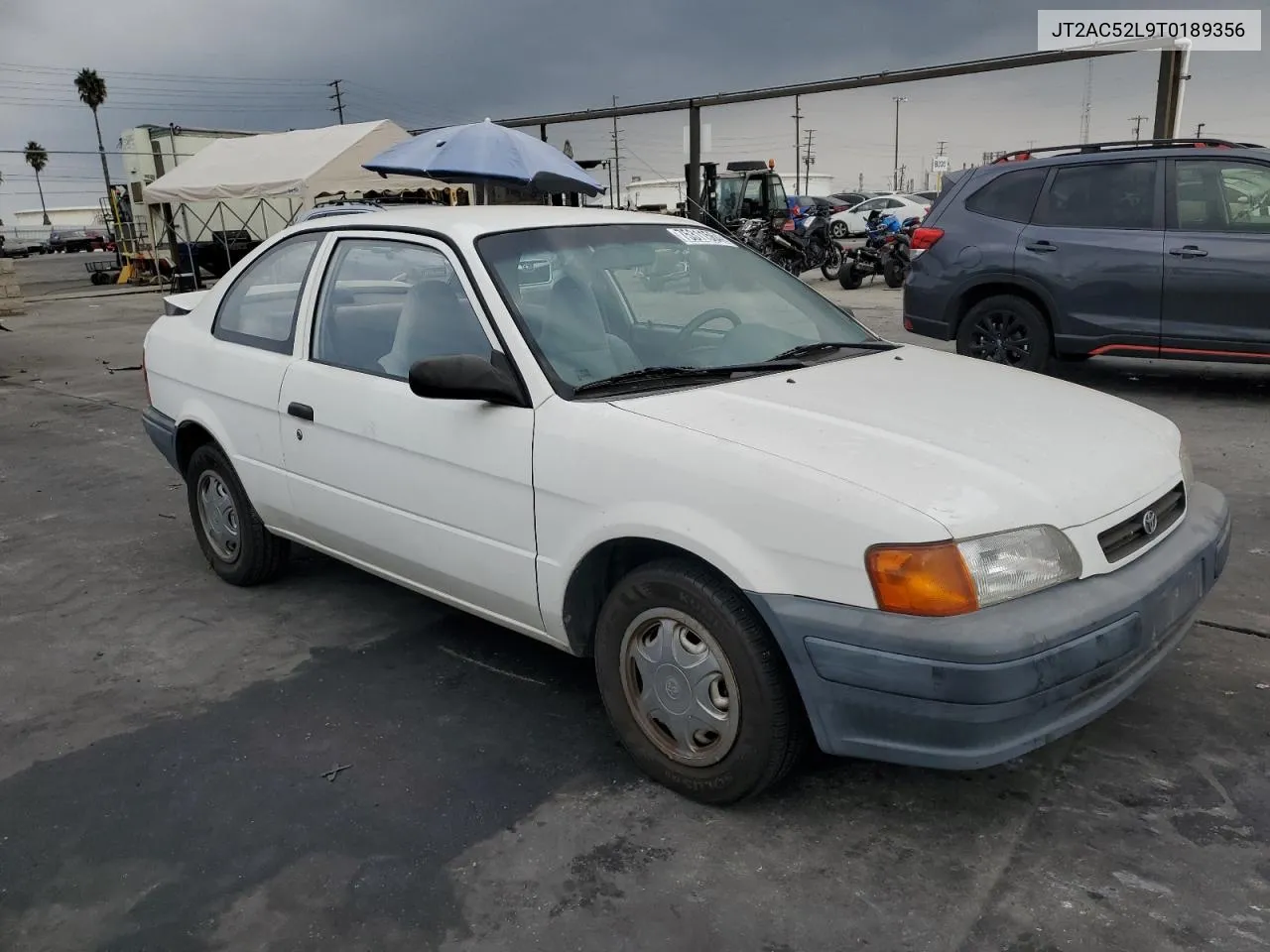 1996 Toyota Tercel Std VIN: JT2AC52L9T0189356 Lot: 75311564