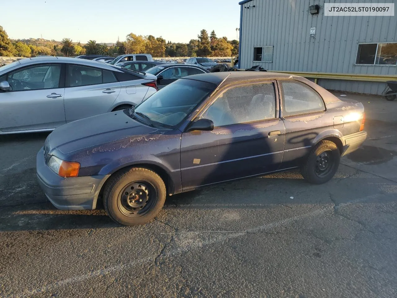 1996 Toyota Tercel Std VIN: JT2AC52L5T0190097 Lot: 76574844