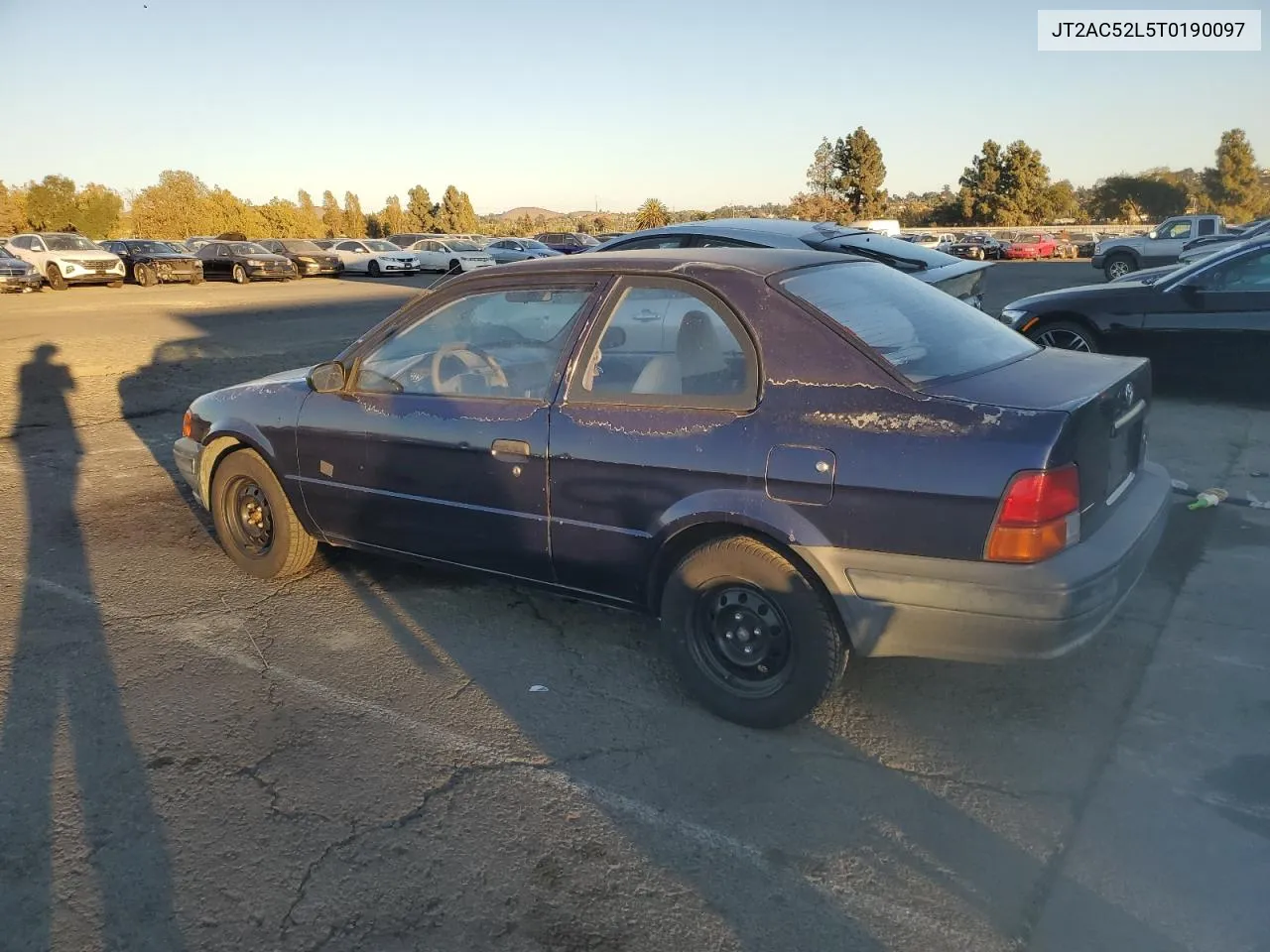 1996 Toyota Tercel Std VIN: JT2AC52L5T0190097 Lot: 76574844