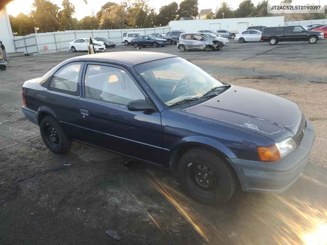 1996 Toyota Tercel Std VIN: JT2AC52L5T0190097 Lot: 76574844