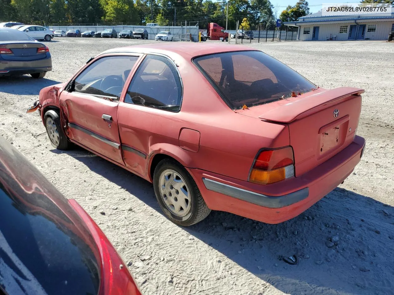 1997 Toyota Tercel Ce VIN: JT2AC52L8V0287765 Lot: 75894284