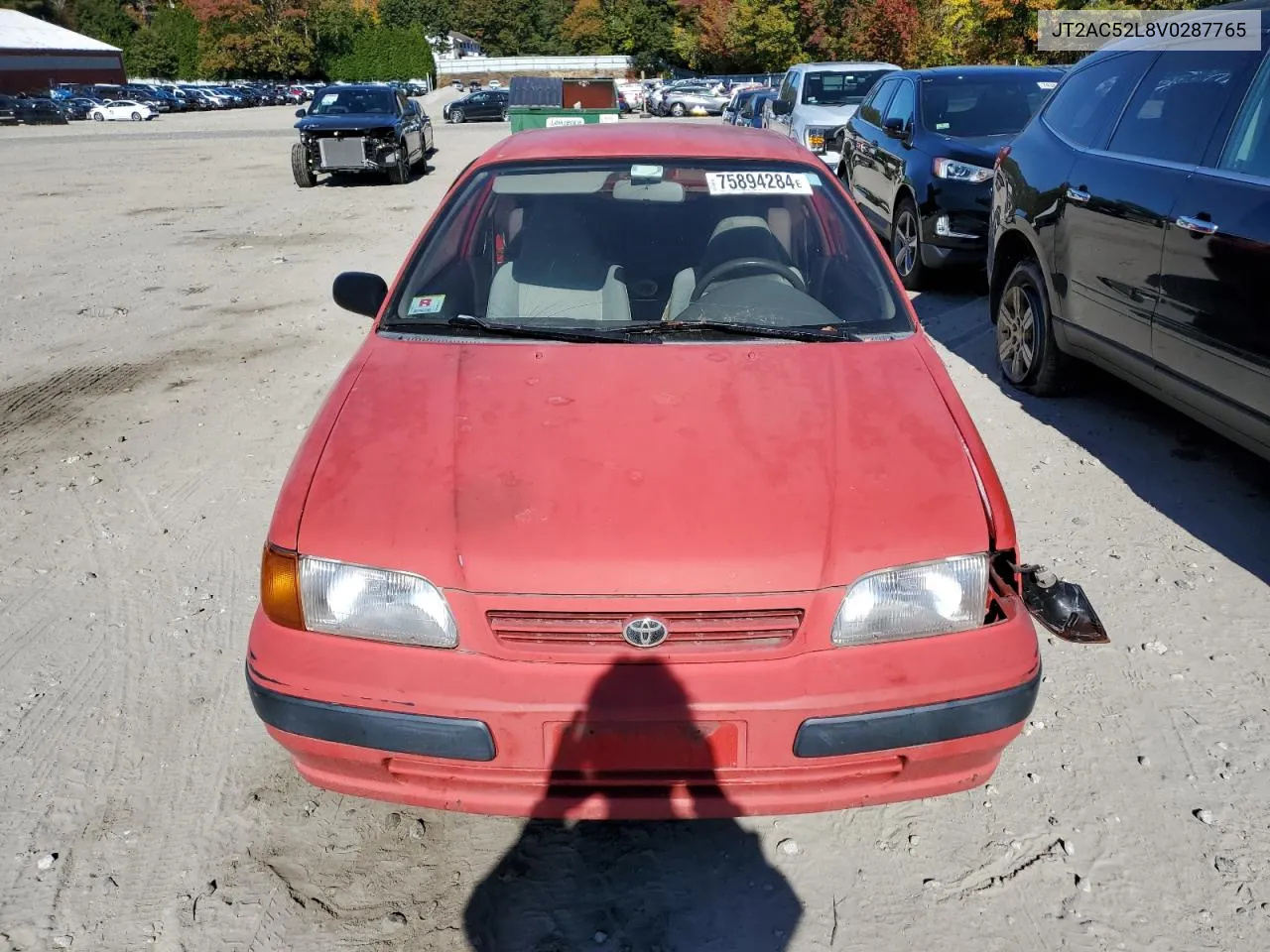 1997 Toyota Tercel Ce VIN: JT2AC52L8V0287765 Lot: 75894284