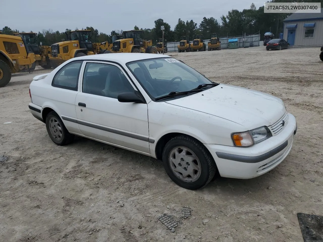 1998 Toyota Tercel Ce VIN: JT2AC52L2W0307400 Lot: 80497644