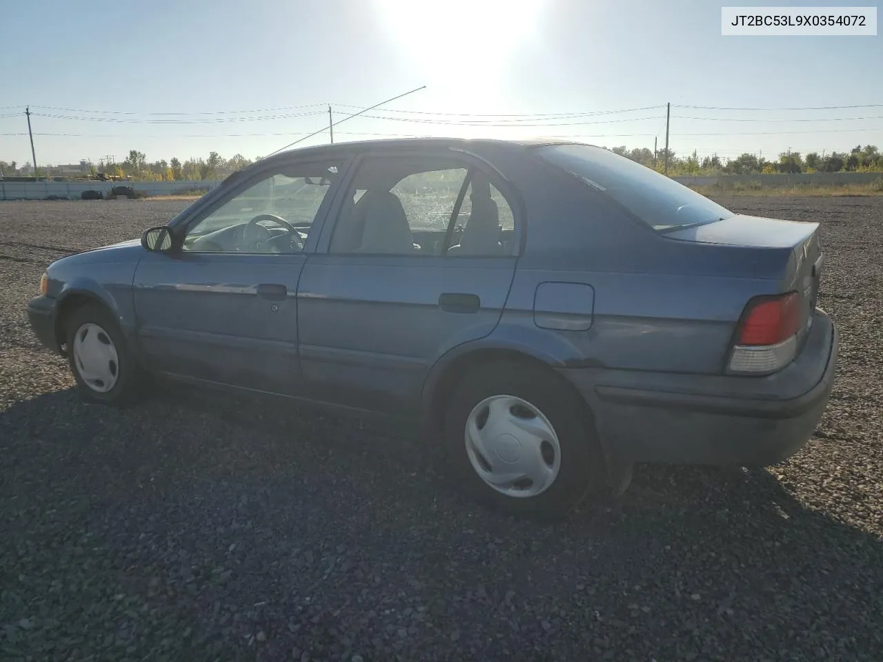 1999 Toyota Tercel Ce VIN: JT2BC53L9X0354072 Lot: 73050384