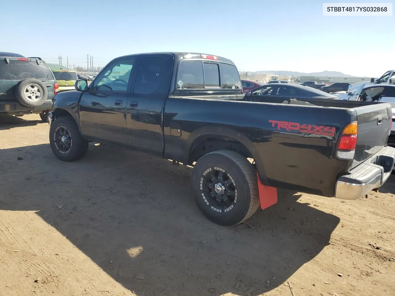 2000 Toyota Tundra Access Cab Limited VIN: 5TBBT4817YS032868 Lot: 42716594