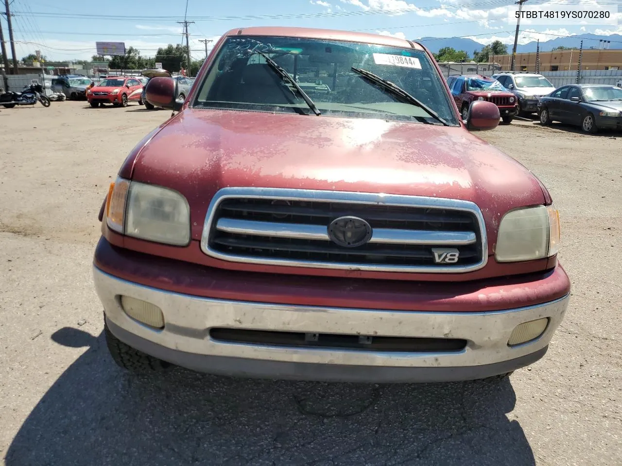 5TBBT4819YS070280 2000 Toyota Tundra Access Cab Limited