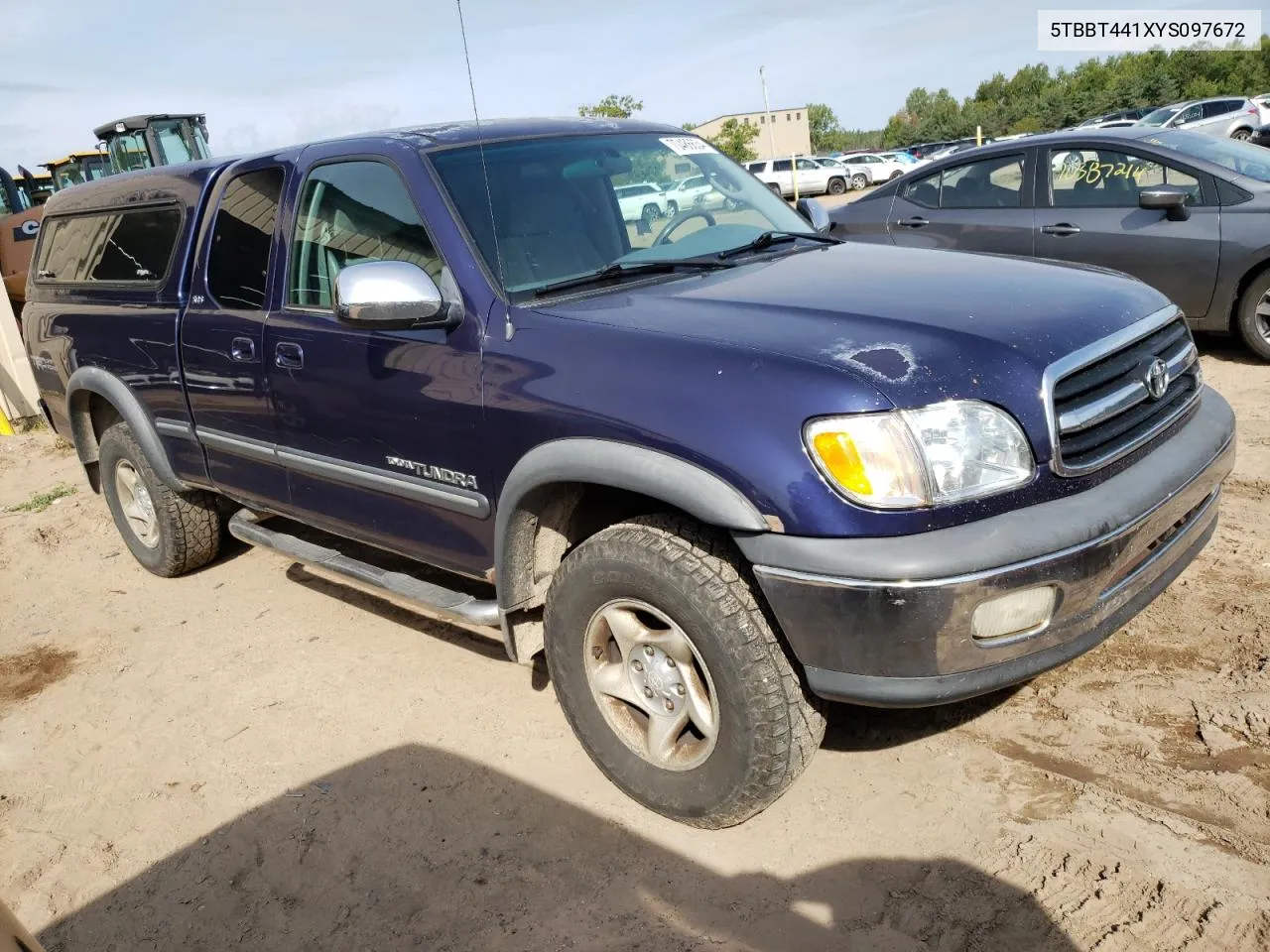 2000 Toyota Tundra Access Cab VIN: 5TBBT441XYS097672 Lot: 70486634