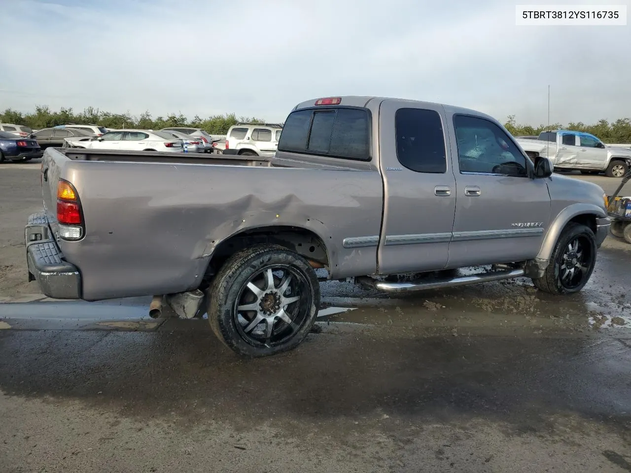 2000 Toyota Tundra Access Cab Limited VIN: 5TBRT3812YS116735 Lot: 71870334