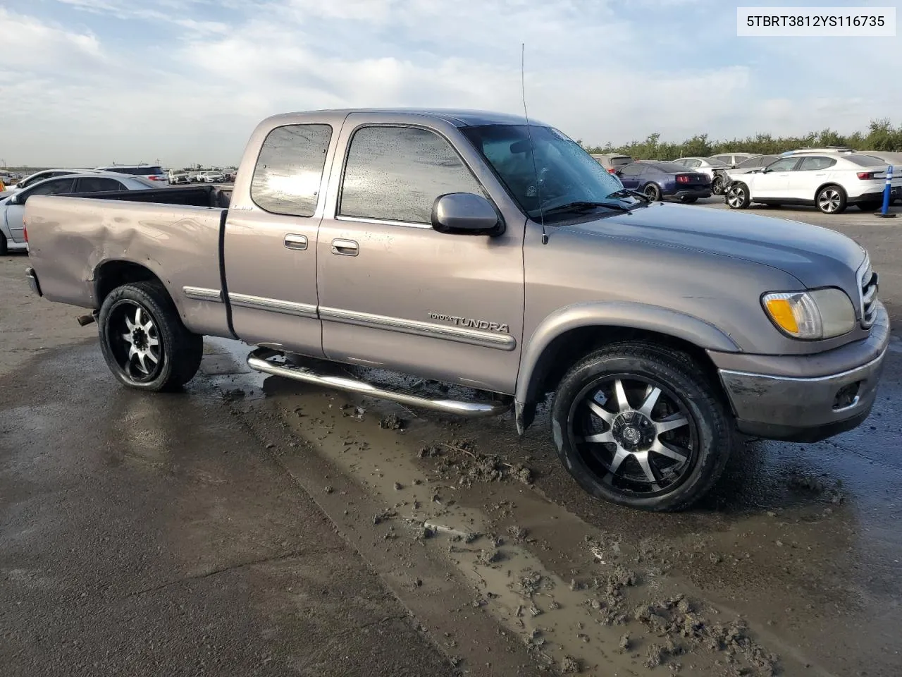 2000 Toyota Tundra Access Cab Limited VIN: 5TBRT3812YS116735 Lot: 71870334