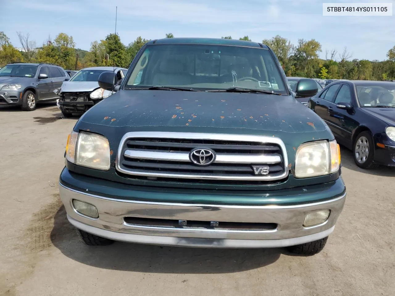 2000 Toyota Tundra Access Cab Limited VIN: 5TBBT4814YS011105 Lot: 72067314