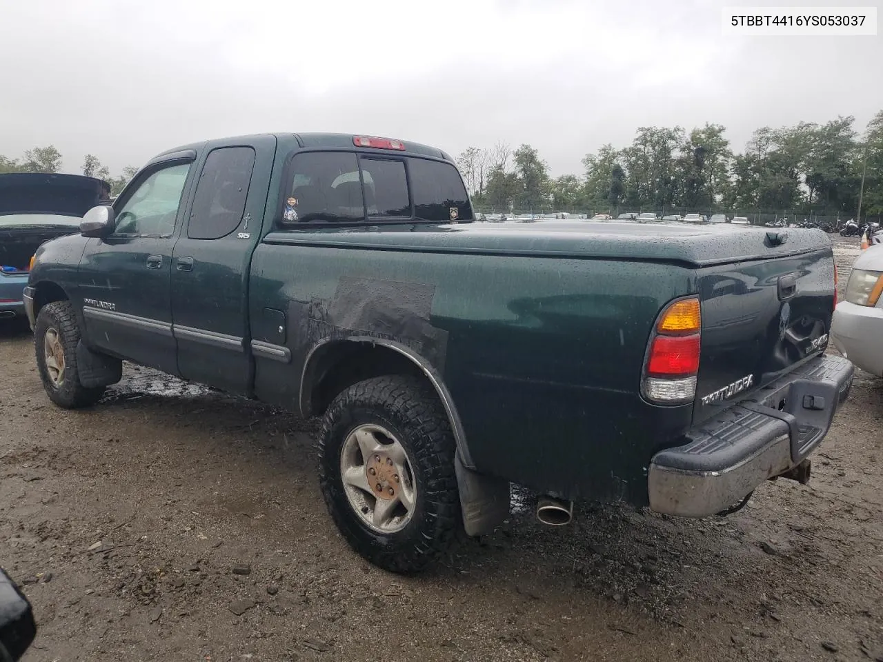 2000 Toyota Tundra Access Cab VIN: 5TBBT4416YS053037 Lot: 73579624