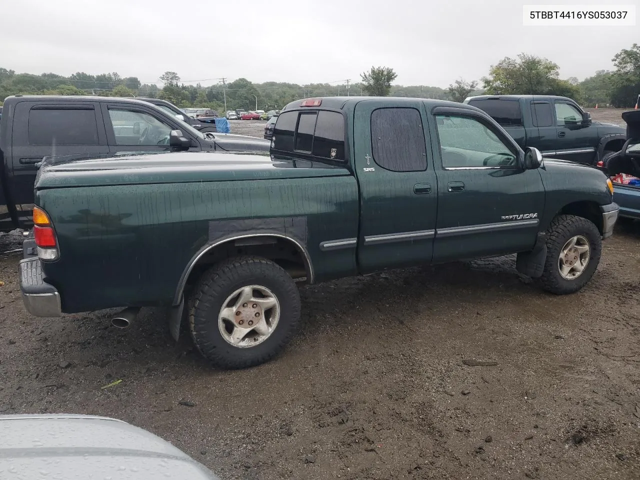 2000 Toyota Tundra Access Cab VIN: 5TBBT4416YS053037 Lot: 73579624