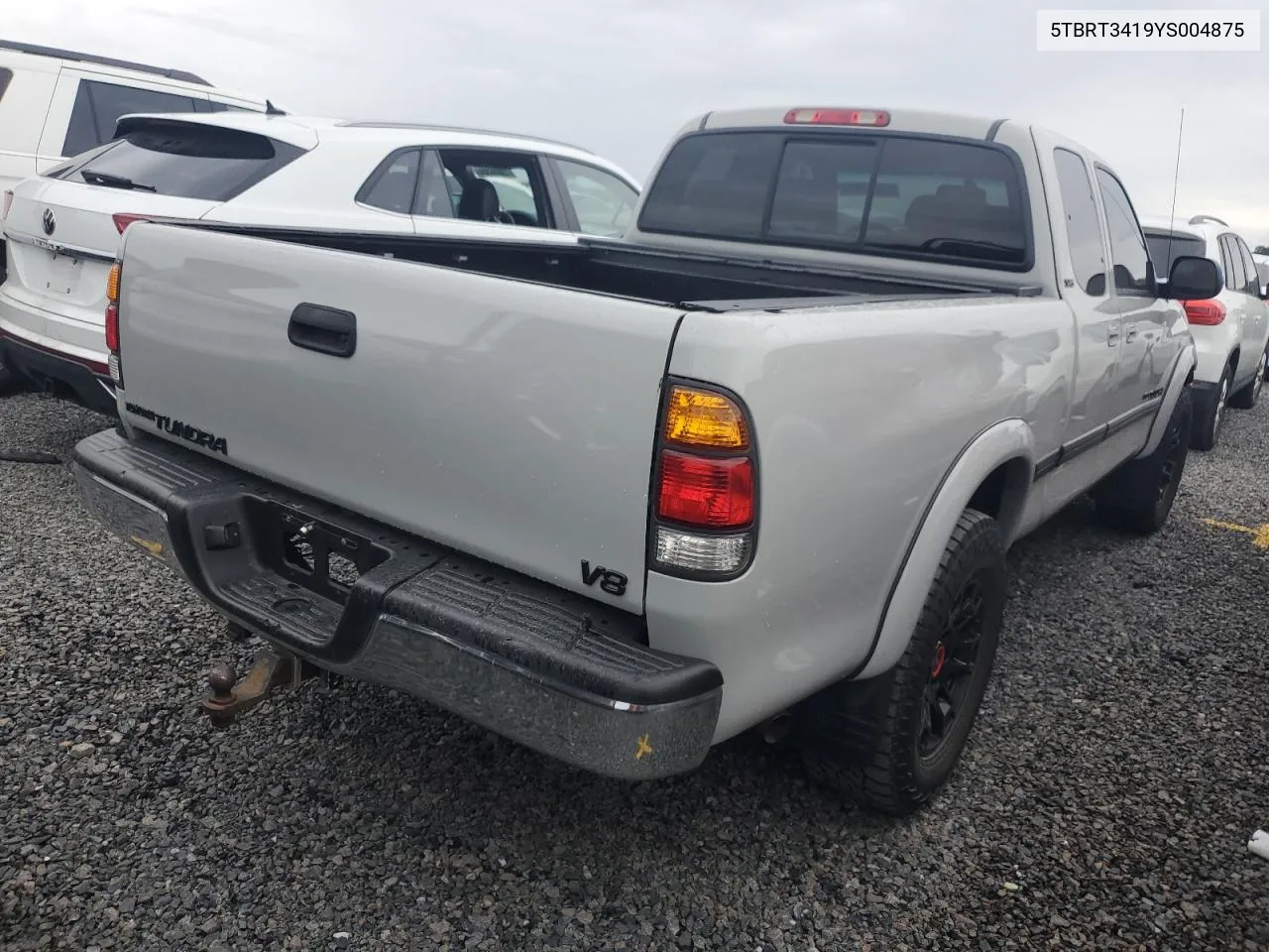 2000 Toyota Tundra Access Cab VIN: 5TBRT3419YS004875 Lot: 74794444