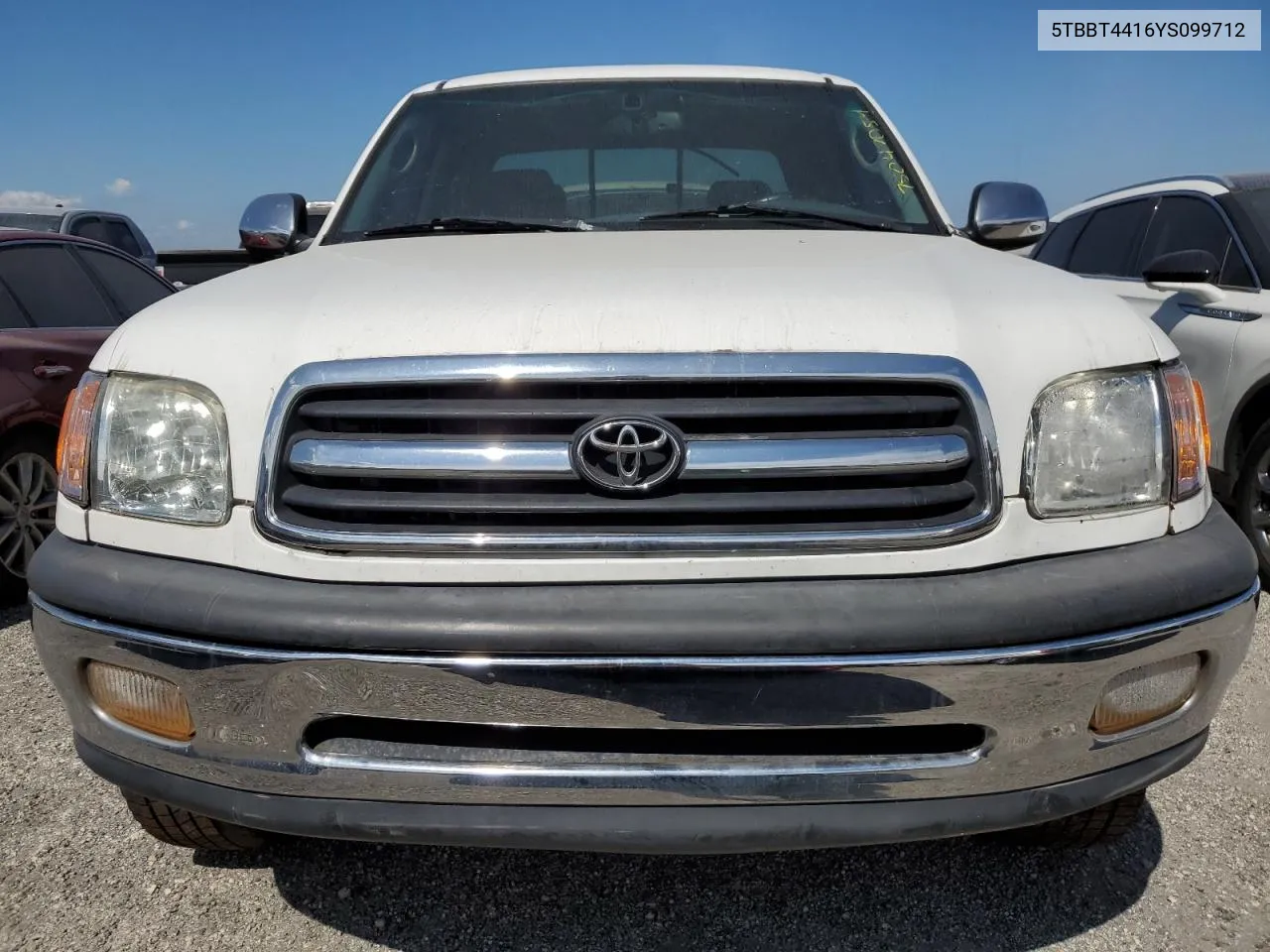 2000 Toyota Tundra Access Cab VIN: 5TBBT4416YS099712 Lot: 75047054