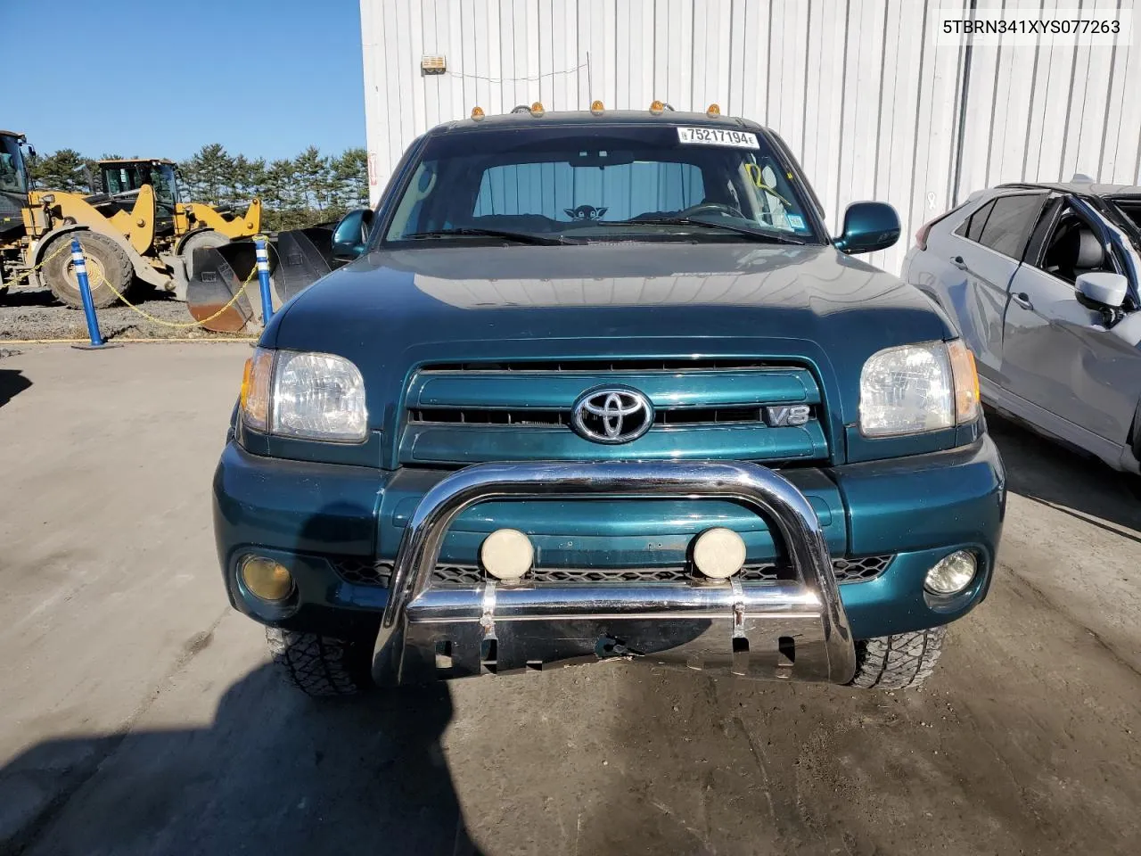 2000 Toyota Tundra Access Cab Sr5 VIN: 5TBRN341XYS077263 Lot: 75217194