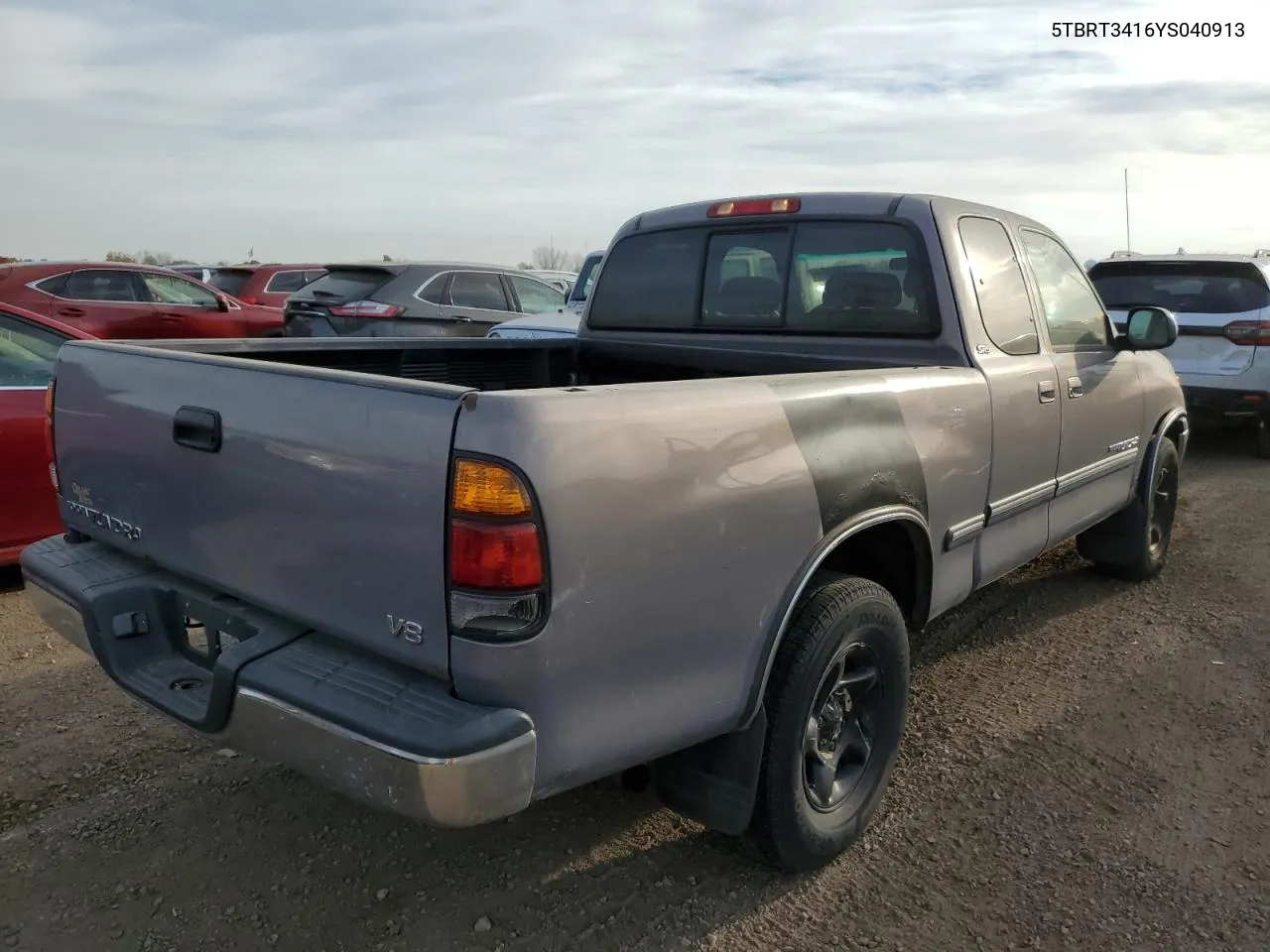 2000 Toyota Tundra Access Cab VIN: 5TBRT3416YS040913 Lot: 77350924