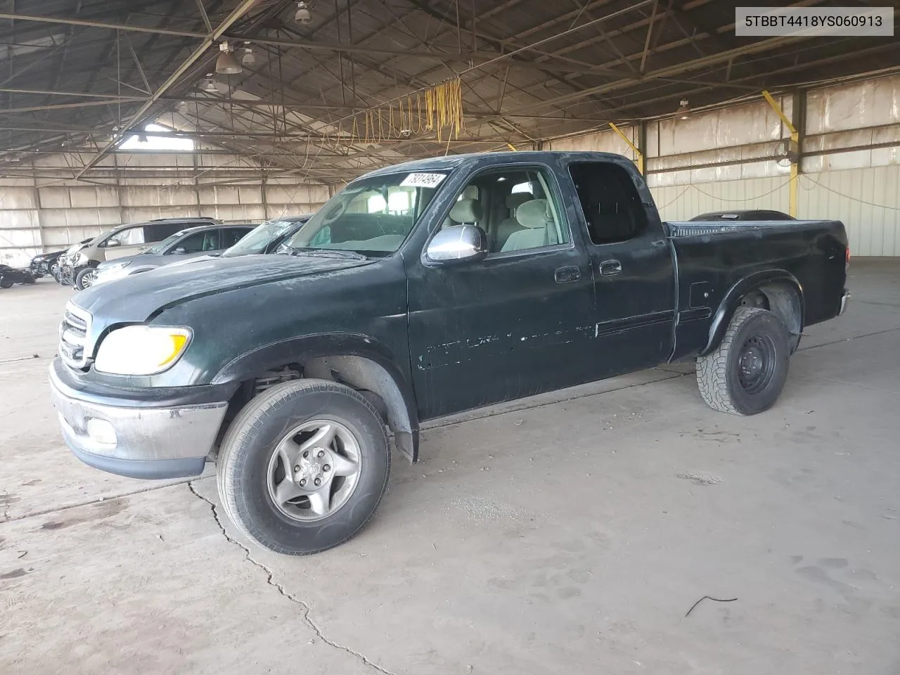 2000 Toyota Tundra Access Cab VIN: 5TBBT4418YS060913 Lot: 79314964