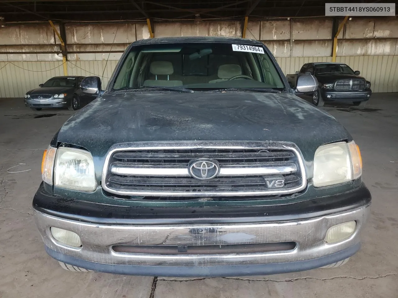 2000 Toyota Tundra Access Cab VIN: 5TBBT4418YS060913 Lot: 79314964