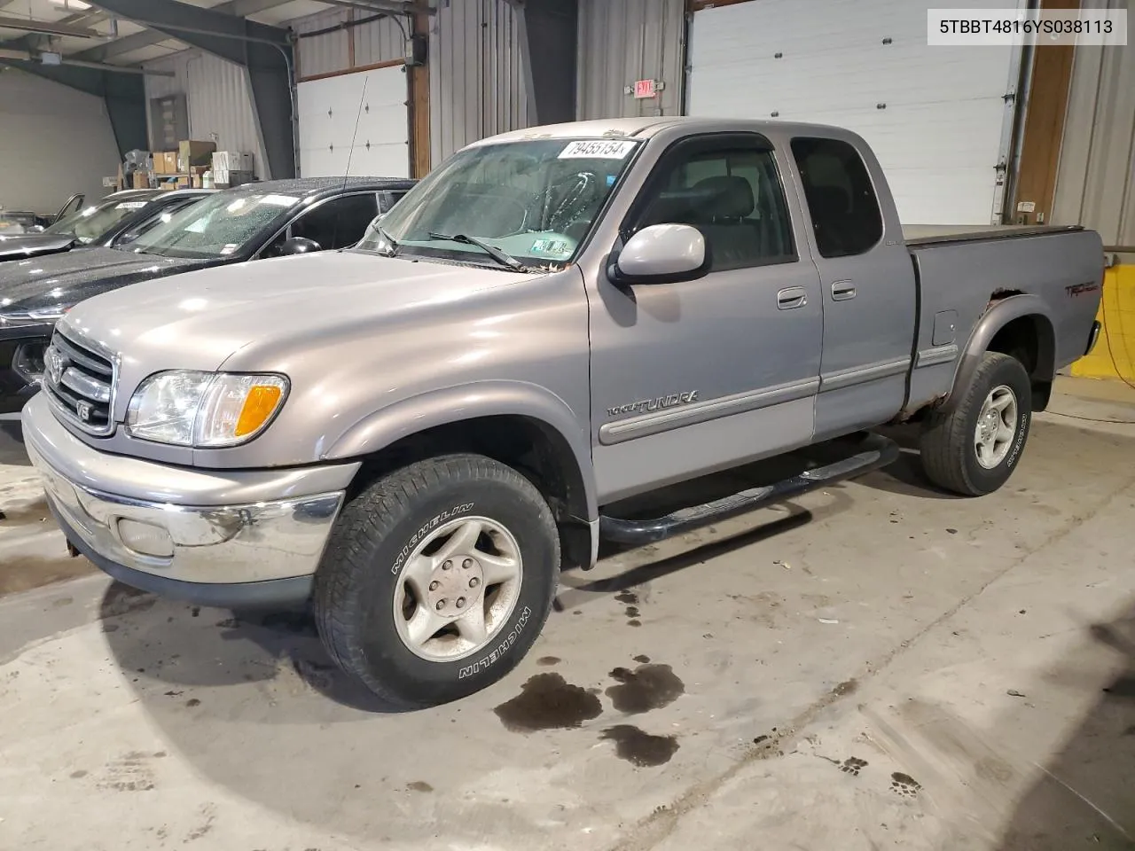 2000 Toyota Tundra Access Cab Limited VIN: 5TBBT4816YS038113 Lot: 79455154