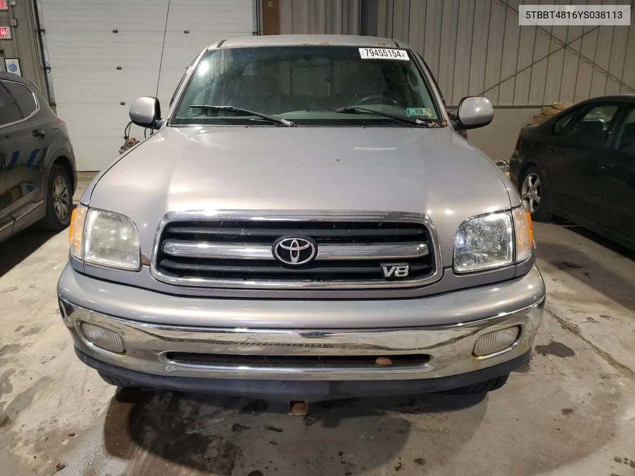 2000 Toyota Tundra Access Cab Limited VIN: 5TBBT4816YS038113 Lot: 79455154