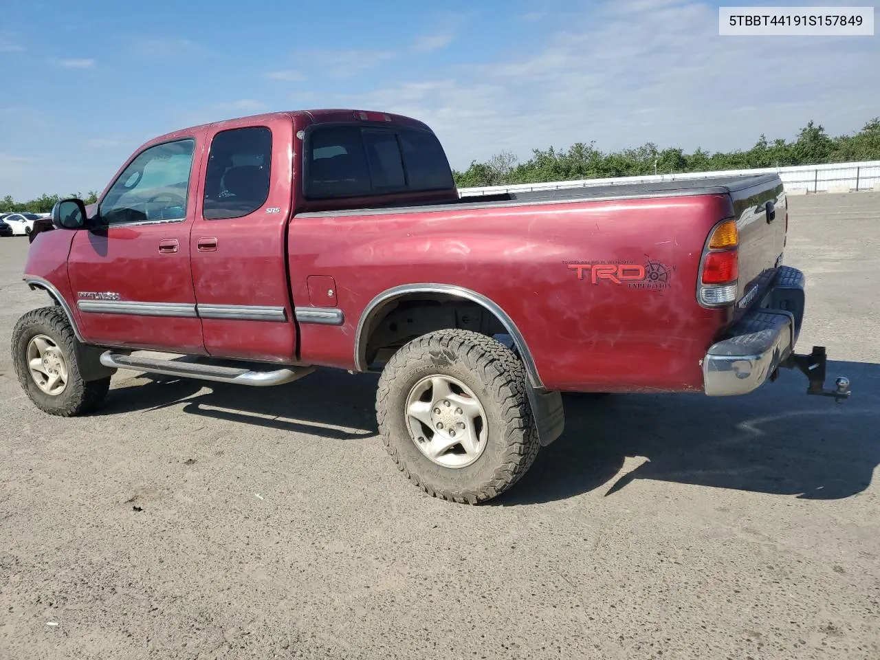 5TBBT44191S157849 2001 Toyota Tundra Access Cab