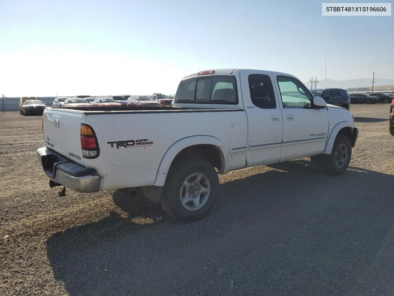 5TBBT481X1S196606 2001 Toyota Tundra Access Cab Limited