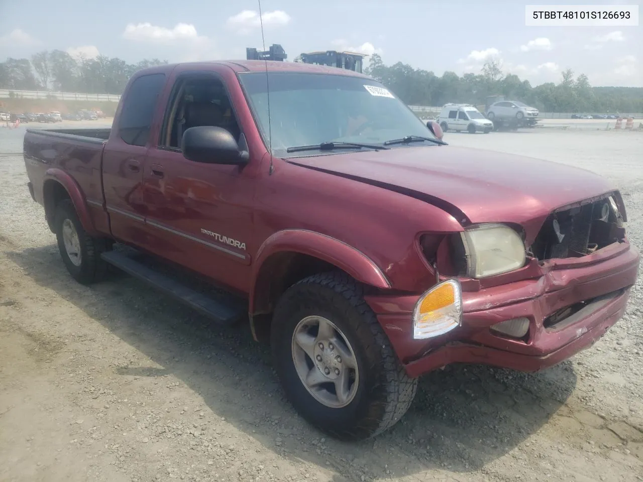 5TBBT48101S126693 2001 Toyota Tundra Access Cab Limited