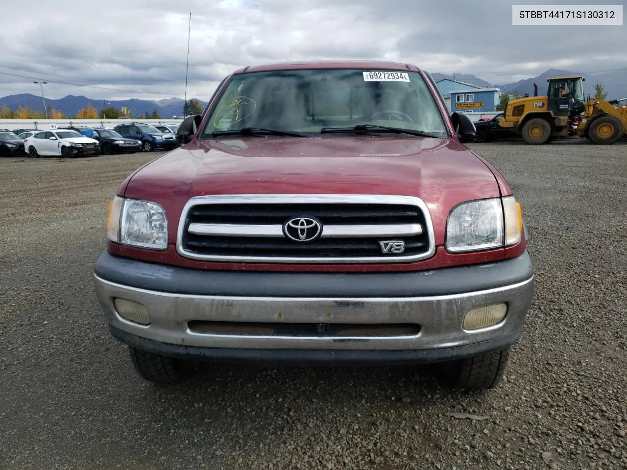 2001 Toyota Tundra Access Cab VIN: 5TBBT44171S130312 Lot: 69272934