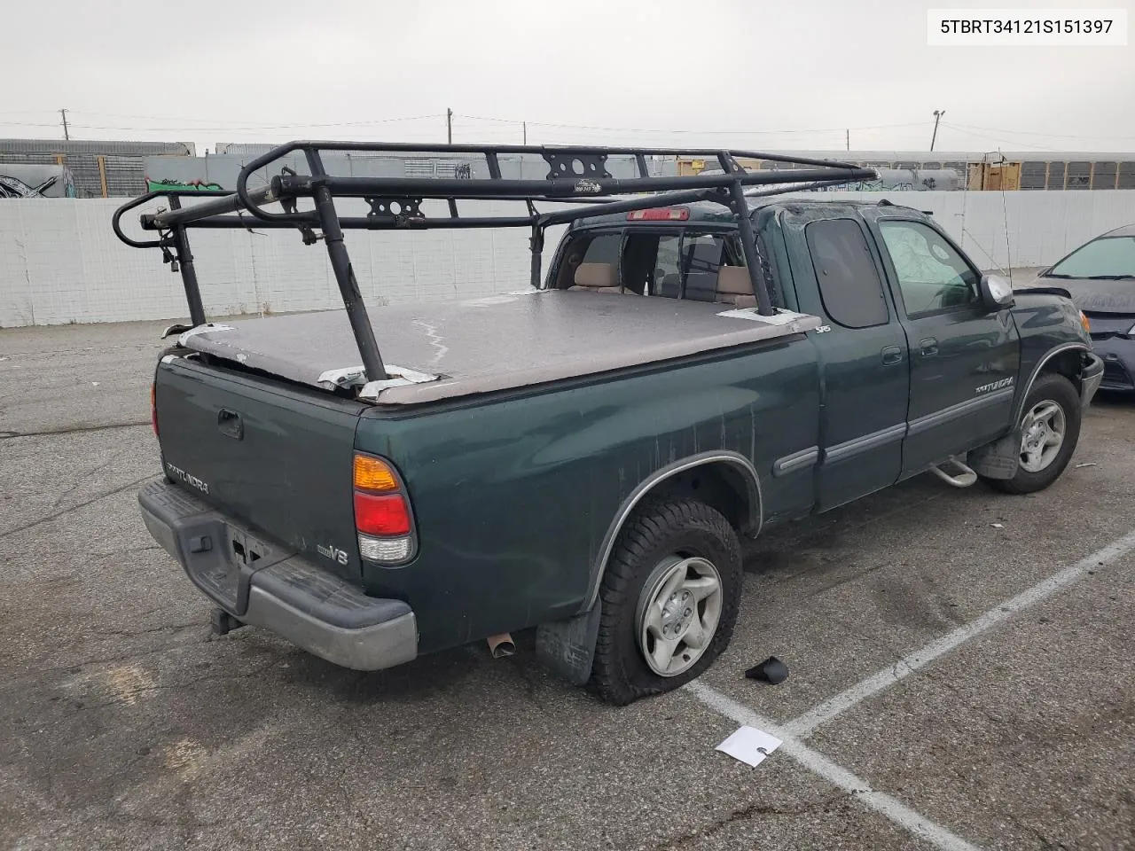 2001 Toyota Tundra Access Cab VIN: 5TBRT34121S151397 Lot: 69532684