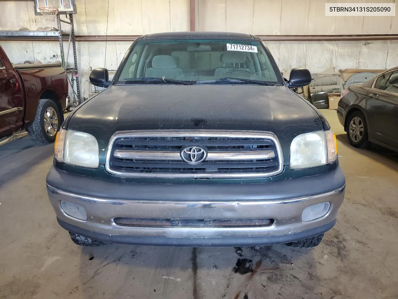 2001 Toyota Tundra Access Cab Sr5 VIN: 5TBRN34131S205090 Lot: 71712734