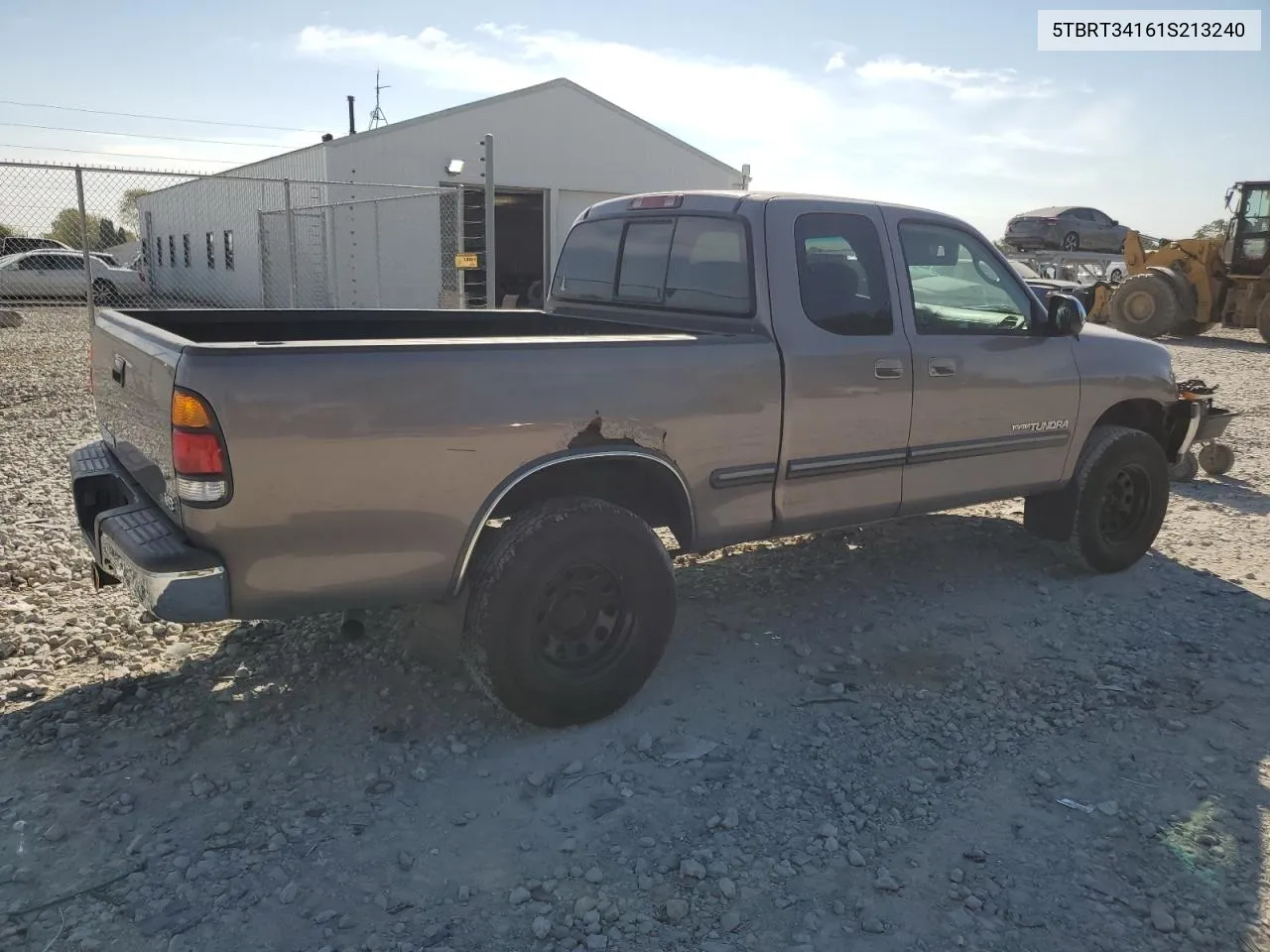 2001 Toyota Tundra Access Cab VIN: 5TBRT34161S213240 Lot: 72233564