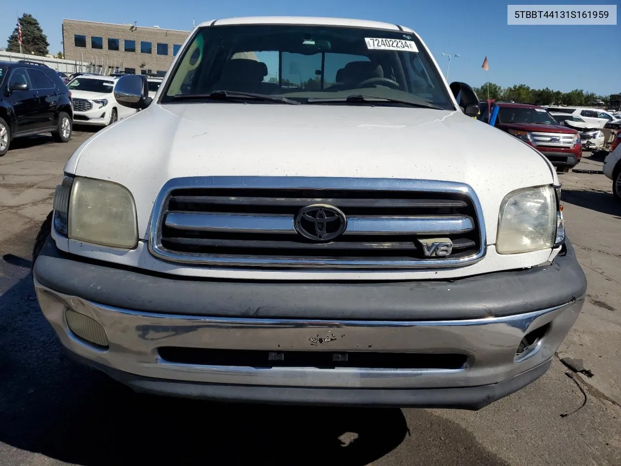 2001 Toyota Tundra Access Cab VIN: 5TBBT44131S161959 Lot: 72402234