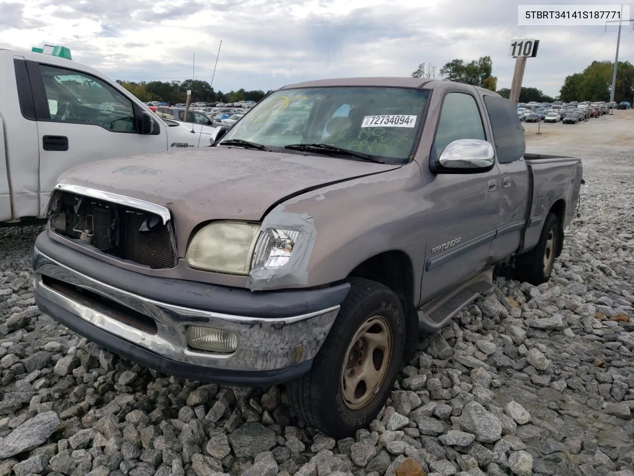 5TBRT34141S187771 2001 Toyota Tundra Access Cab