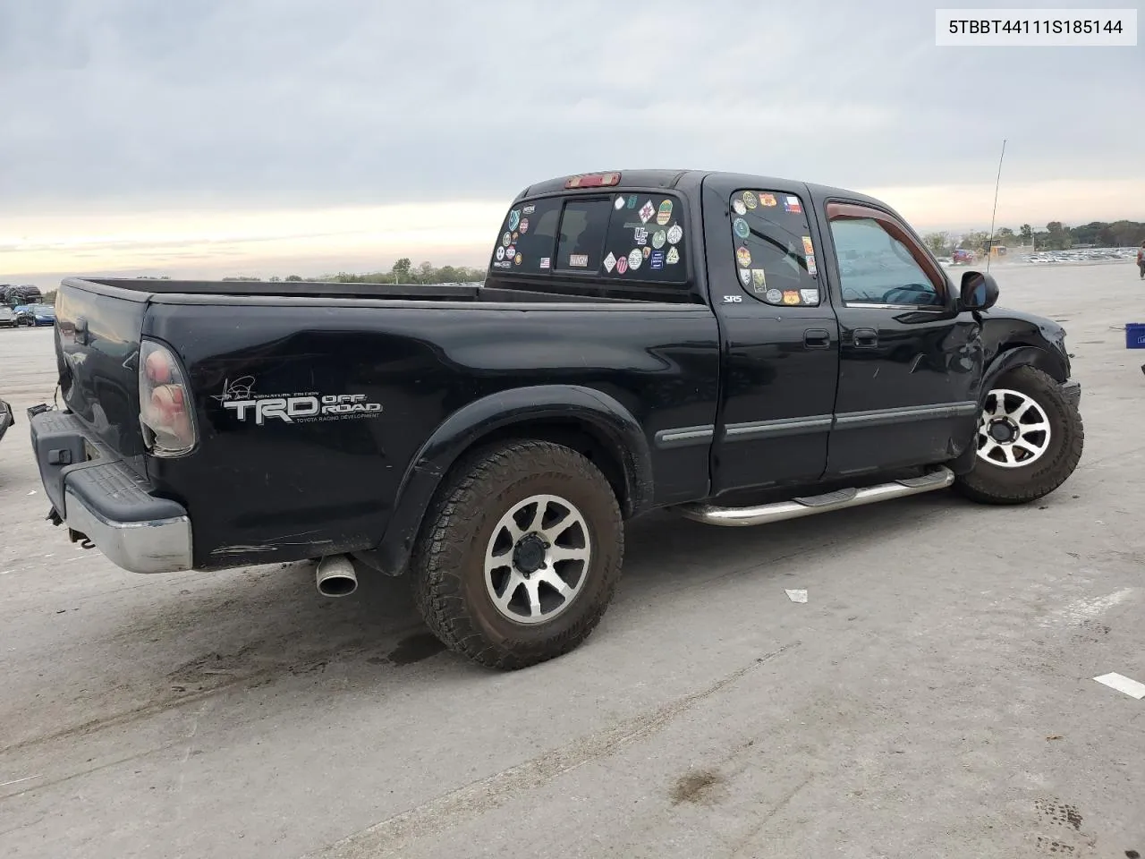 2001 Toyota Tundra Access Cab VIN: 5TBBT44111S185144 Lot: 72905604