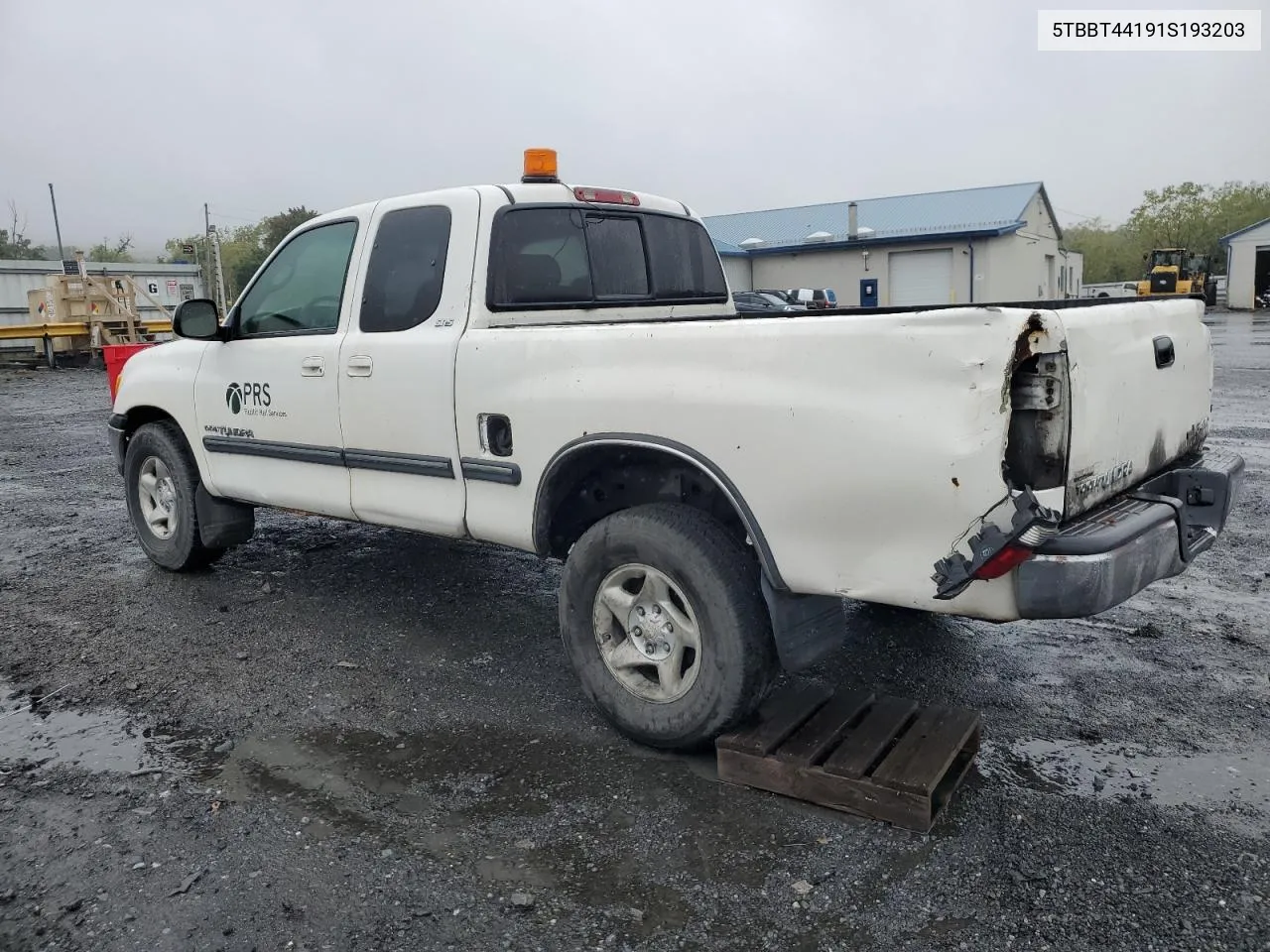 2001 Toyota Tundra Access Cab VIN: 5TBBT44191S193203 Lot: 72971584